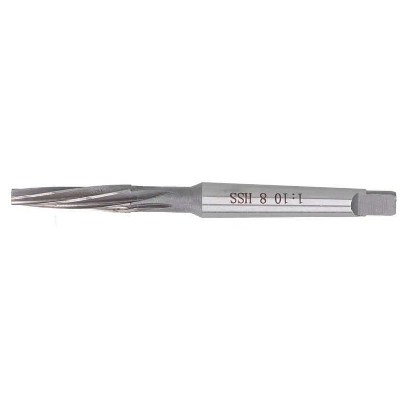 Spiral Reamer 1:10 HSS Taper Shank Tool for Reaming Mold