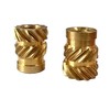 ShineNow Threaded Heat-set Inserts Brass for Printed Plastic Parts M2.5