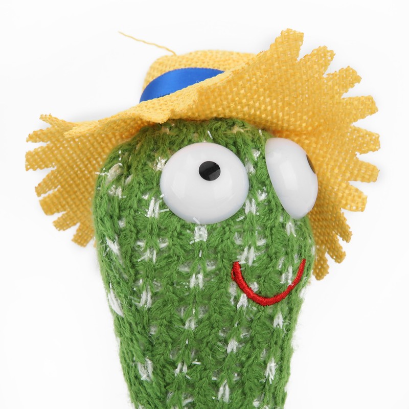 Cactus Plush Toy Multifunction Electronic Cacti Plaything Singing and Dancing
