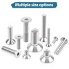 Leryati DIN 7991 A2 V2A Countersunk Screws M5 x 16