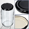 KADAX fi82 mm Screw Lid, Twist-Off Lid Set Made of