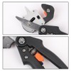 CROSSDESIGN 2-in-1 Garden Tree Grafting Knife Pruning Pruner Scissors Cutting