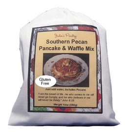 Gluten Free Pecan Pancake and Waffle Mix with 2oz pecans