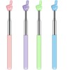 4pcs Telescopic Teachers Pointer,Extendable Whiteboard Finger Pointer Stick,Preschool Teachers Hand