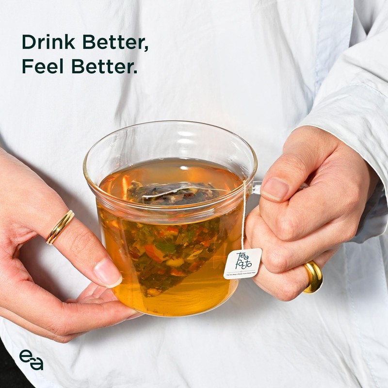 Tea Facto Inner Glow* Jujube Ginger Tea Bags with Dried