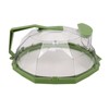 Microwave Splash Heating Cover PC Food Splatter Guard with Extension