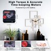 EMOON High Torque 12888 Clock Movement Mechanism with 3 Pairs