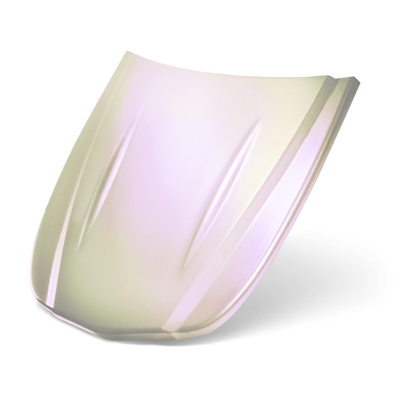 VViViD+ Matte Satin White to Purple Space Pearl Vinyl Car
