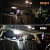 AUTOGINE 14 Piece White LED Interior Lights Kit for Honda