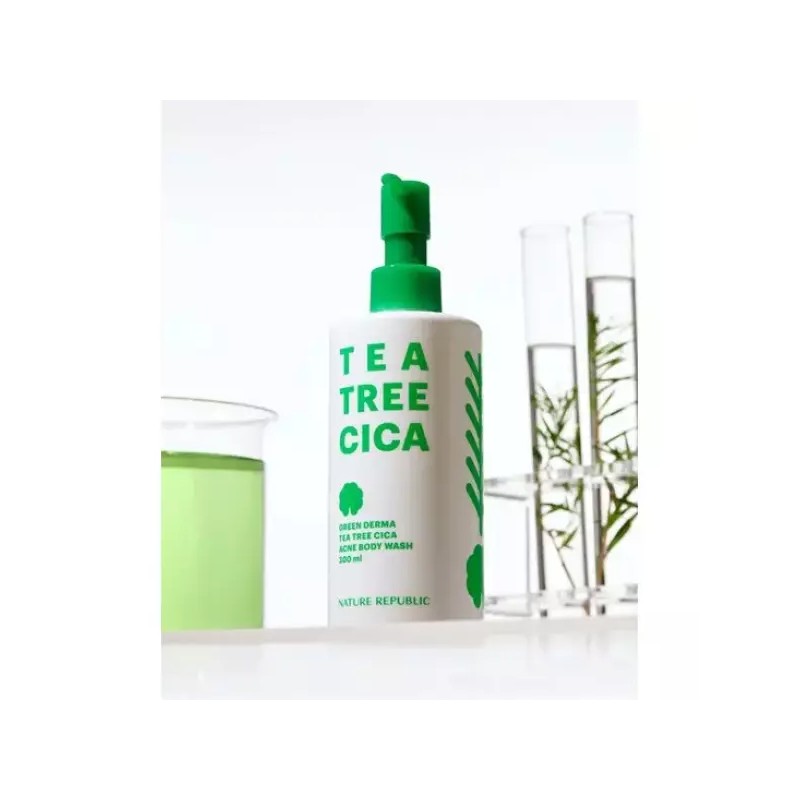 The Green Derm (등드름 케어) 그린더마 티트리 시카 아크네 바디워시