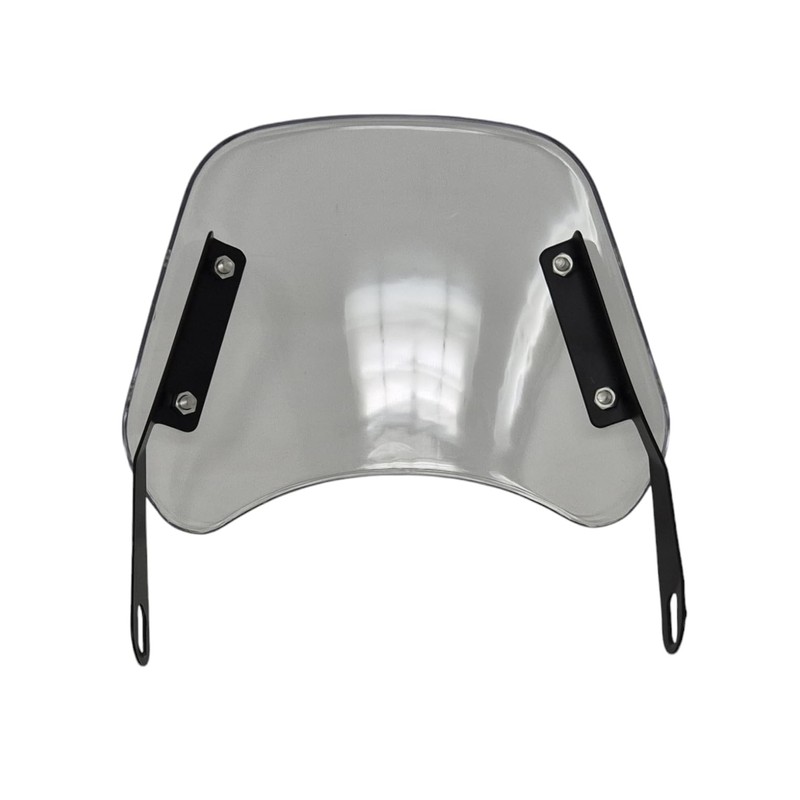 Motorcycle Flyscreen Windshield Windscreen Deflector | Universal | Clear Screen