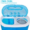 ZENY Portable Washing Machine 10lbs Washer w/ Spin Cycle Dryer
