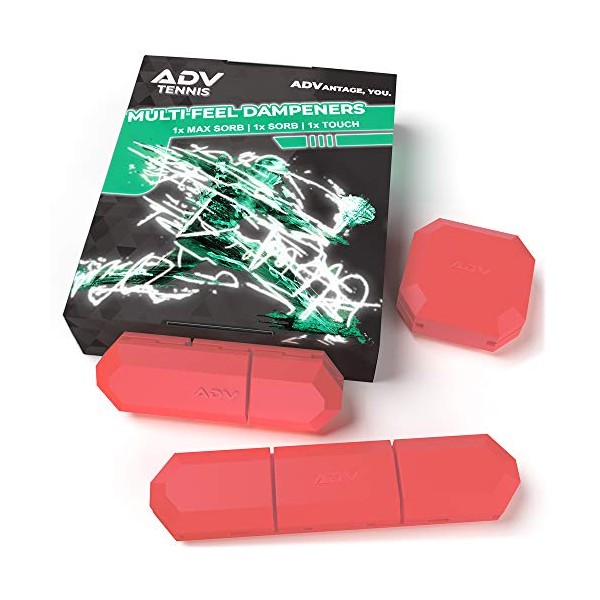 ADV Tennis Dampener with Custom Feel, Racket Shock Absorber to