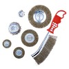 Am-Tech F3610 Set 7 Metallic Wire Brushes