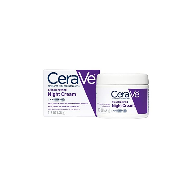 CeraVe - Renewing System, Crema de noche renovadora para la