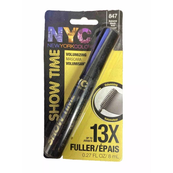 NYC New York Color EXTREME BLACK 847 ~COMBINED SHIPPING~