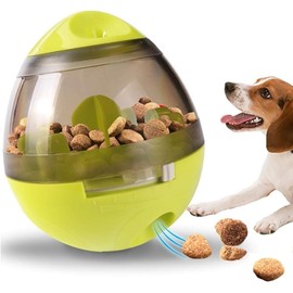 Race&Herd Topple Dog Treat Dispenser Toy for Dogs, Interactive Puzzle Feeder, Enrichment Toy, Slow Feeder, and Boredom Buster