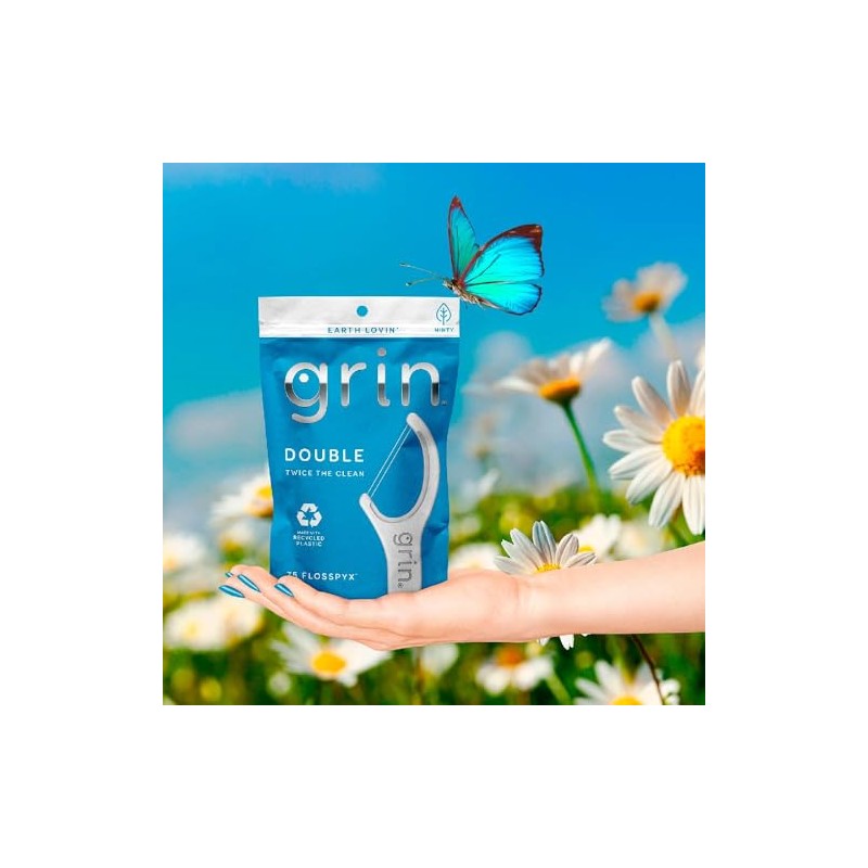 Grin Double Flosspyx Travel - 14 ct