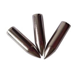 Zshjg Archery Arrow Practice Broadheads Diameter 8 mm for Wood Arrow Tips (Pack of 24)