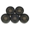 MOOER FT-BK Foot Switch Hat Black 5pcs Effector Cap Cover