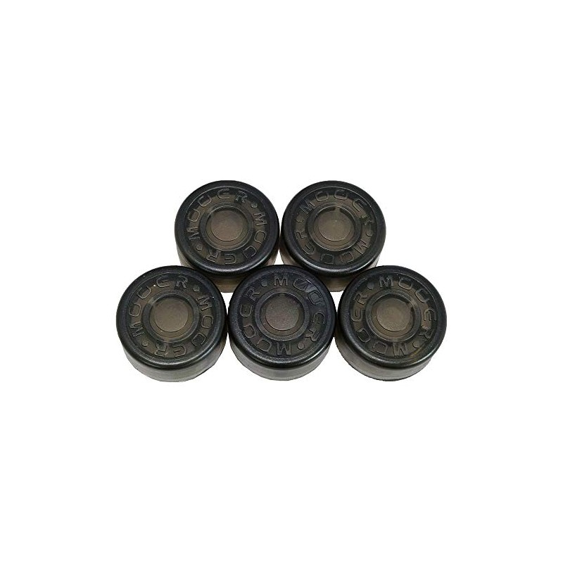 MOOER FT-BK Foot Switch Hat Black 5pcs Effector Cap Cover