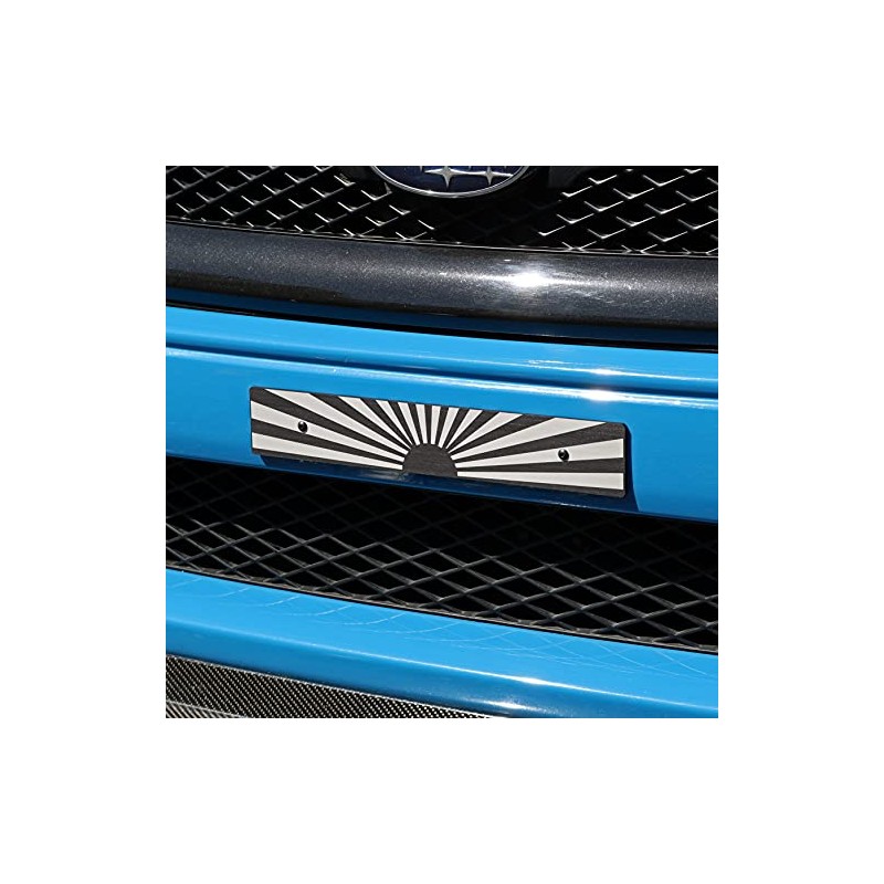 Billetworkz Rising Sun License Plate Delete Compatible with Subaru BRZ