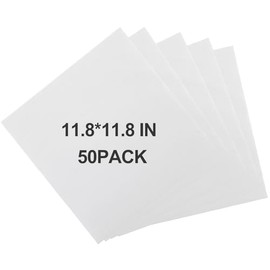 50pcs 11.8x11.8 Inch Square Cushion foam pouches - Protective Packing Foam for Moving, Shipping & Storage (11.8x11.8")