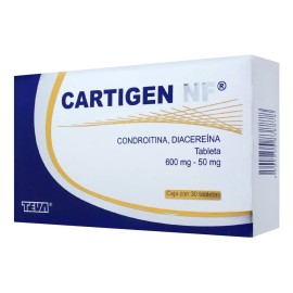 Cartigen Nf Tabletas 600 Mg/50 Mg, 30 Tabletas