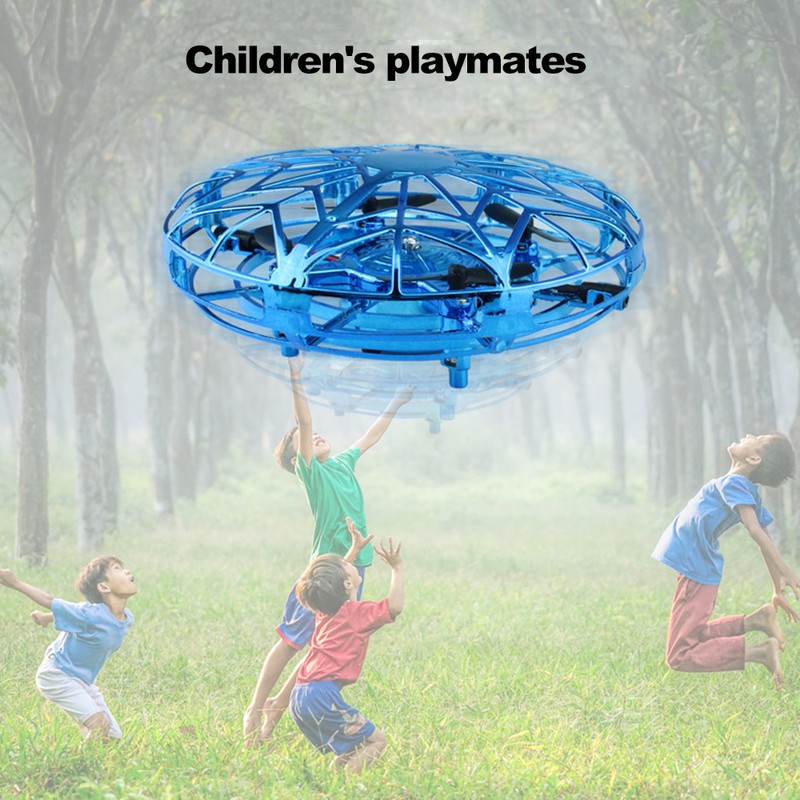 gestures induction UFO UFO four-axis induction aircraft new strange children's