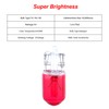 cciyu 10 pcs T10 W5W Red Halogen Light Bulb 168