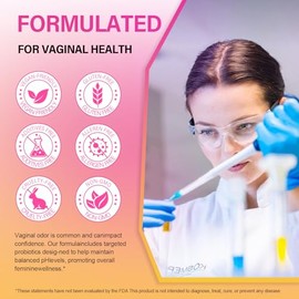 Suiyilary Feminine Probiotics Gummies for Women, PH Balance, Premium Vaginal Health, Immune Support, Vegan, Gluten-Free, Hawaiian Pineapple 60 Gummies