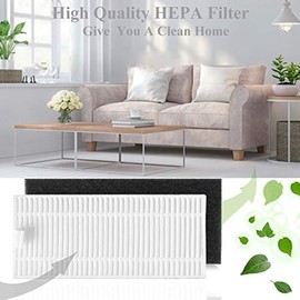 Replacement Parts Accessories Kit for Eufy RoboVac 11S, 15C, 30, 30C, 12, 35C Vacuum Filters, 10 Side Brushes, 8 Filter, 1 Pre Filter, 1 Roller Brush Guard