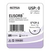 Elimedical ELISORB Suture with Reverse Cutting Needle, 12 Pack. Surgical