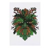 'Green Man' Temporary Tattoo - Water Resistant, Skin-Safe, Non-Toxic Transfer
