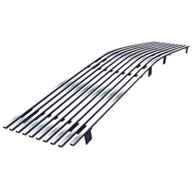 APS Compatible with Chevy Caprice 1986-1990 Main Upper Stainless Steel Chrome Polished 8x6 Horizontal Billet Front Grill Grille Insert C86004S