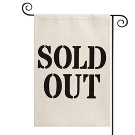 AVOIN colorlife Christmas Tree Garden Flag 12x18 Inch Double Sided Outside, Christmas Welcome Winter Holiday Yard Outdoor Decorative Flag