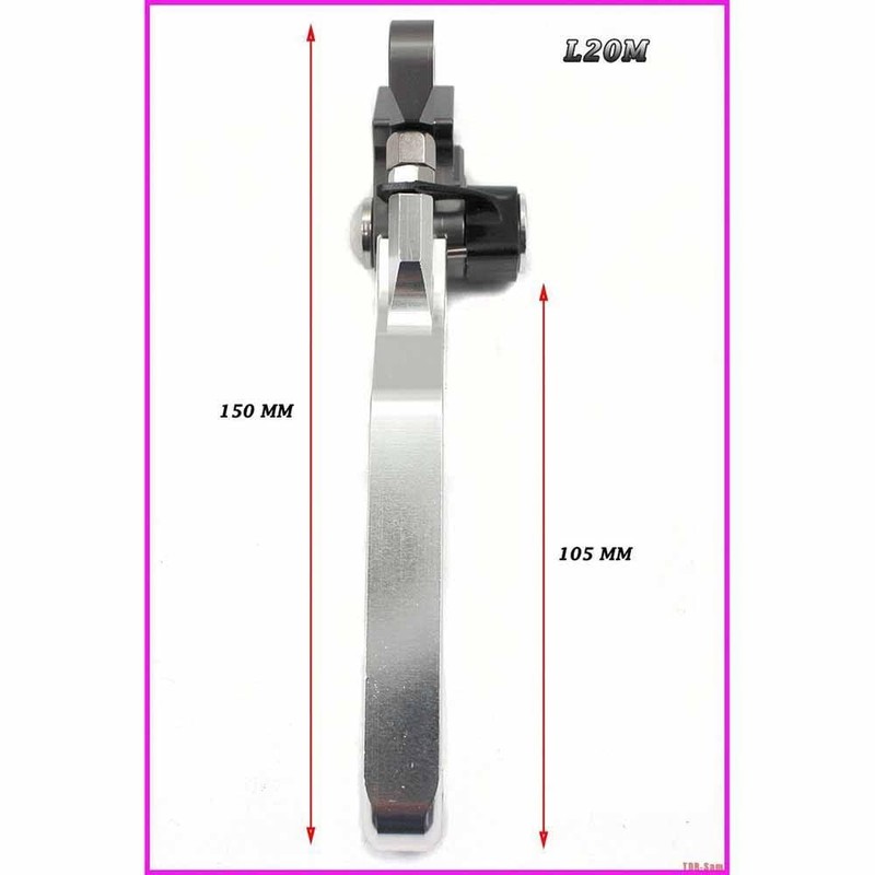 TDR 1 Pair Motorcycle CNC Pivot Brake Clutch Levers for