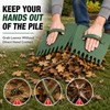 Leaf Grabber for Yard Cleanup – Wide Hand Rake Scoops