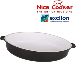 NICE COOKER ® - Ceramic Non-Stick - Stoneware Baking Dish - 30 x 21 x 6,2 cm