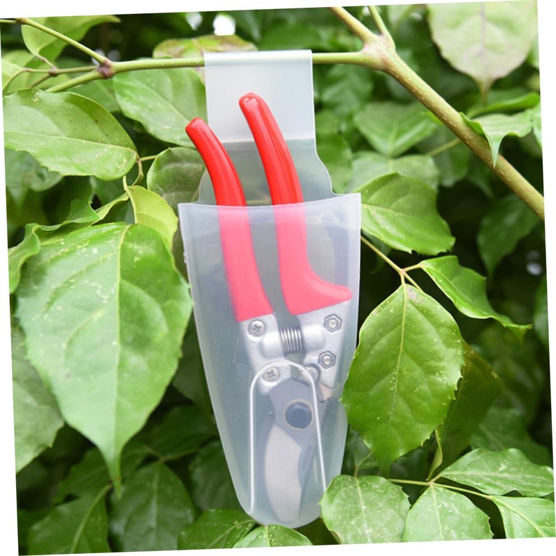 LALAFINA 2pcs Pruning Shears Holder Protective Plastic Case for Scissors