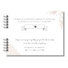 Libro De Firmas Y Buenos Deseos De Boda Matrimonio /