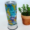 4" LED Rotating Display Base for Crystals Glass Art, Colorful