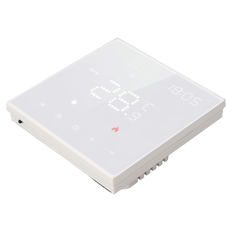 Smart Home Thermostat White Color Touch Digital Thermostat for Home