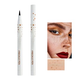 Freckle Tattoo Pen for Fake Freckles - Quick-Dry and Smudge-Proof Makeup Pen, Freckle Stamp for a Sun-Kissed Look (#01 Light Coffee)