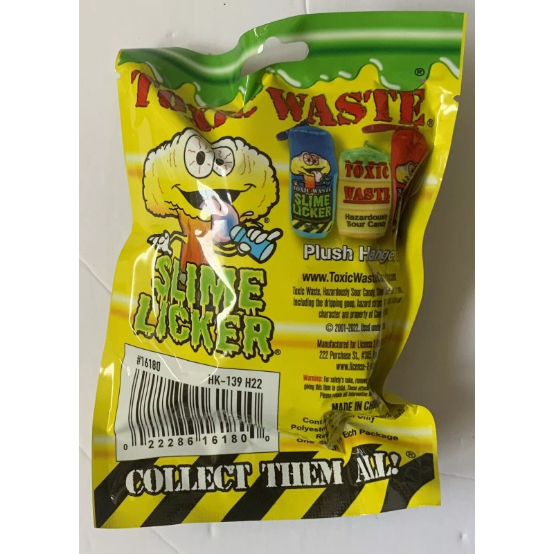 Toxic Waste Slime Lickers Toxic Waste Plush Hanger