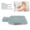 Hot Water Bottle Rubber Hot Compress Reduce Pain Leakproof Safe