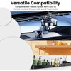 YAFIYGI 4 Pcs Adhesive Disk for Suction Cup Shower Suction
