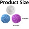 9 Pack Drying Balls for Tumble Dryer, Blue, White and