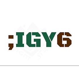 Imagnt Studio IGY6 I Got Your Six PTSD Army Veteran Suicide Prevention Awareness Vinyl Decal for car Truck Laptop Bumper Sticker (12 inches)