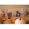 HEITMANN DECO - Wooden Lettering Autumn, Brown/Natural, Approx. 28 cm
